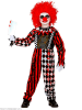 Widmann 2-częściowy kostium "KILLERCLOWN" w kolorze czerwono-czarnym