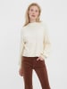 Vero Moda Sweter "Nancy" w kolorze kremowym