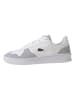 Lacoste Sneakers "Perf-Shot" in Weiß/ Grau