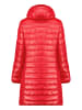 ANAPURNA Płaszcz pikowany w kolorze czerwonym