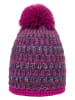 Döll Dzianinowa czapka w kolorze fioletowym