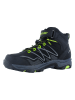 Hi-Tec Trekkingschoenen "Blackout Mid" zwart/neongroen