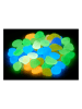 SUNNYSUE Glow-in-the-dark-stenen "Bonte mix" meerkleurig - 100 stuks