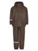 CeLaVi 2-delige regenoutfit bruin