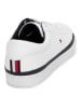 Tommy Hilfiger Leder-Sneakers in Weiß