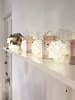 Konstsmide Decoratieve ledlichtketting "Papieren Sneeuwvlokken" wit
