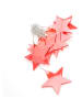 Konstsmide Decoratieve ledlichtketting "Sterren" rood