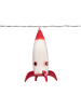 Konstsmide LED-Dekolichterkette "Raketen" in Weiß/ Rot