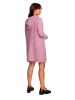 Be Wear Dzianinowa sukienka w kolorze różowym