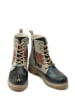 Goby Boots in Beige/ Schwarz