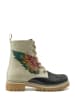 Goby Boots in Beige/ Schwarz