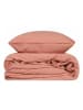 Colorful Cotton Beddengoedset "Stonewashed" rood