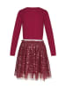 happy girls by Eisend Kleid in Bordeaux/ Gold