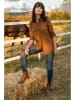 Milan Kiss Blouse bruin