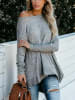 Milan Kiss Longsleeve in Grau