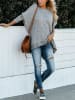 Milan Kiss Longsleeve in Grau