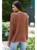 Milan Kiss Pullover in Braun
