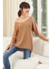 Milan Kiss Pullover in Hellbraun