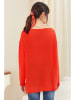 Milan Kiss Pullover in Rot
