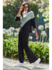 Milan Kiss 2-delige outfit zwart/wit/groen