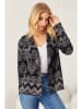 Milan Kiss Vest zwart/antraciet
