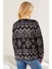 Milan Kiss Vest zwart/antraciet
