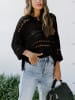 Milan Kiss Pullover in Schwarz