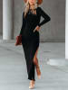 Milan Kiss Kleid in Schwarz