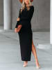 Milan Kiss Kleid in Schwarz