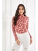 Milan Kiss Longsleeve koraalrood/zwart