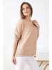 Milan Kiss Pullover in Beige