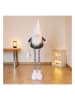 Profiline Decoratief figuur "Kerstelf" antraciet/wit - (H)125 cm