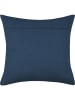 STOF France Kussen "Houston" donkerblauw/grijs - (L)40 x (B)40 cm