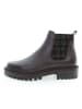 U.S. Polo Assn. Leren chelseaboots "Karma" donkerbruin
