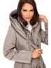 Heine Parka in Taupe
