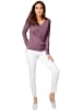 Heine Sweter w kolorze fioletowym