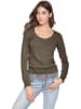 Heine Pullover in Khaki