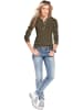 Heine Sweter w kolorze khaki