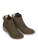 Zapato Leder-Ankle-Boots in Khaki