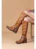 Foreverfolie Stiefel in Camel