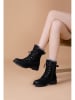 Foreverfolie Boots in Schwarz