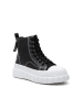 Foreverfolie Sneakersy w kolorze czarno-białym