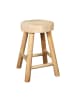 Ethnical Life Hocker "Harald" in Natur - (H)40 x Ø 26 cm
