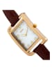Bertha Quarzuhr "Marisol" in Braun/ Gold/ Weiß