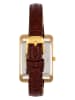 Bertha Quarzuhr "Marisol" in Braun/ Gold/ Weiß