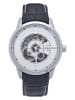 Heritor Automatisch horloge "Davies" donkerblauw/zilverkleurig