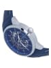 Heritor Automatisch horloge "Davies" blauw/zilverkleurig