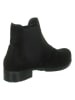 Think! Leder-Chelsea-Boots "Denk!" in Schwarz