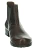Think! Leder-Chelsea-Boots "Denk!" in Braun