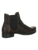 Think! Leder-Chelsea-Boots "Denk!" in Braun